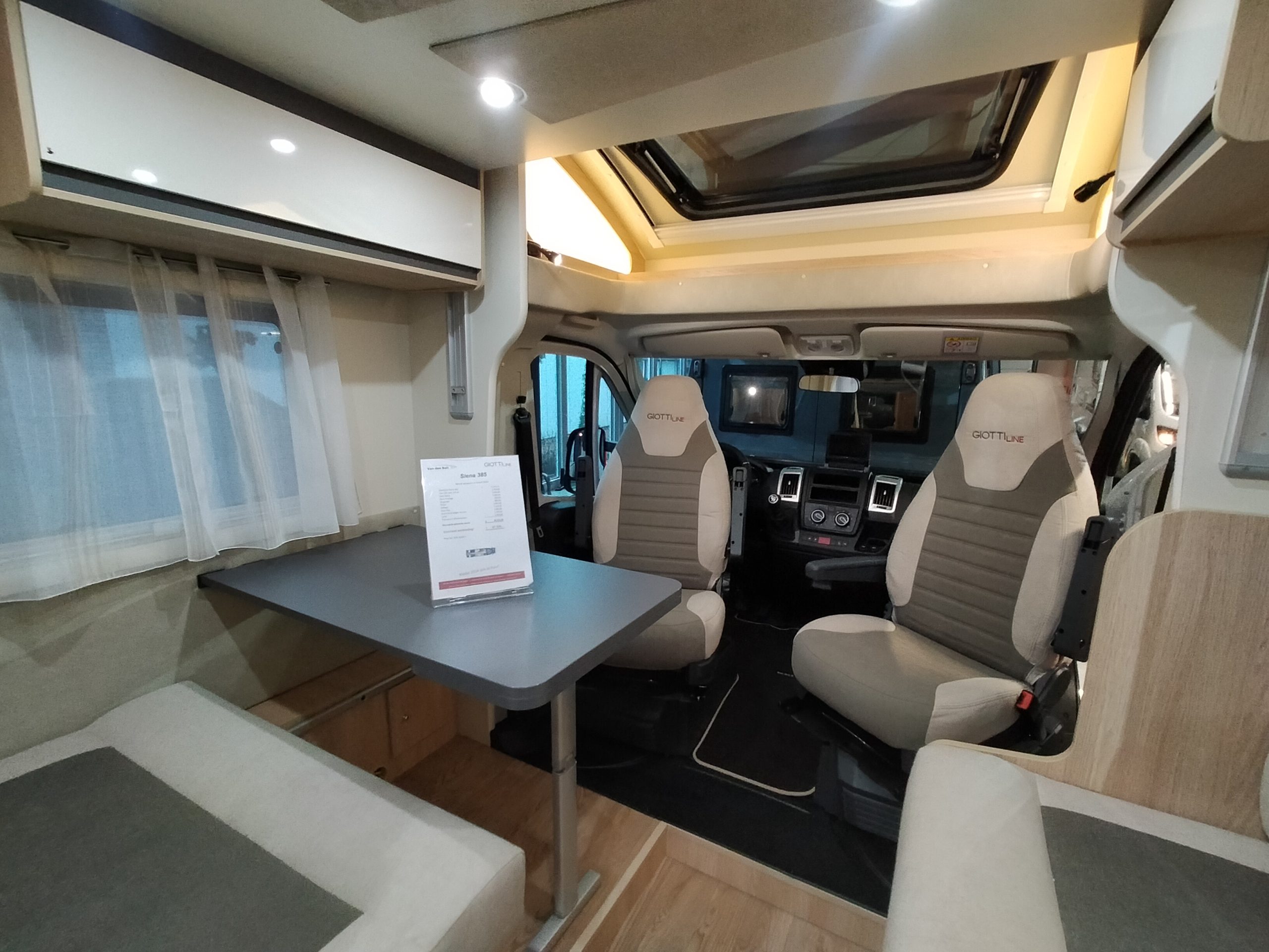 GiottiLine Siena 385 enkelebedden met hefbed 5 pers. Nieuw! model 24