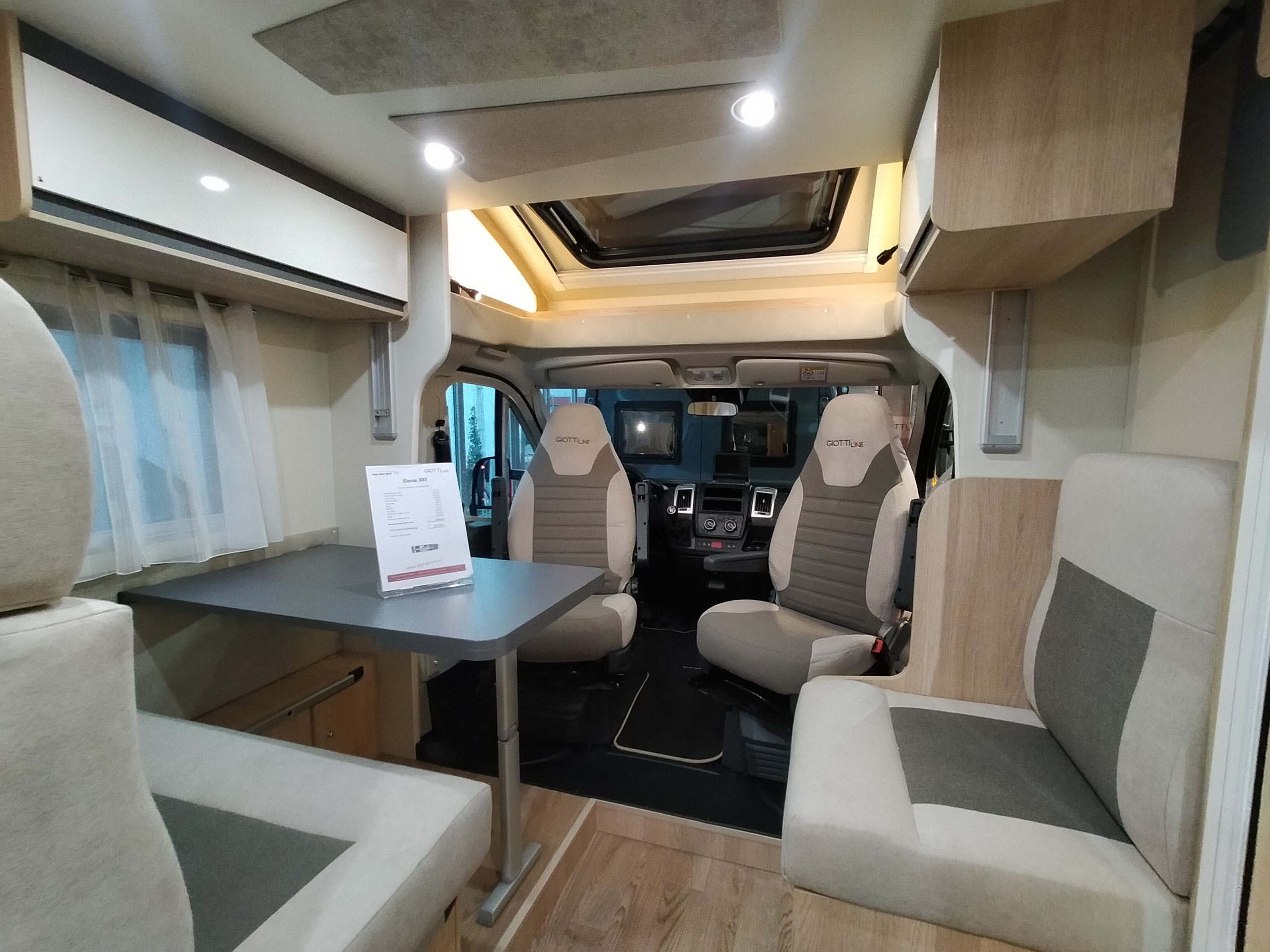 GiottiLine Siena 385 enkelebedden met hefbed 5 pers. Nieuw! model 24