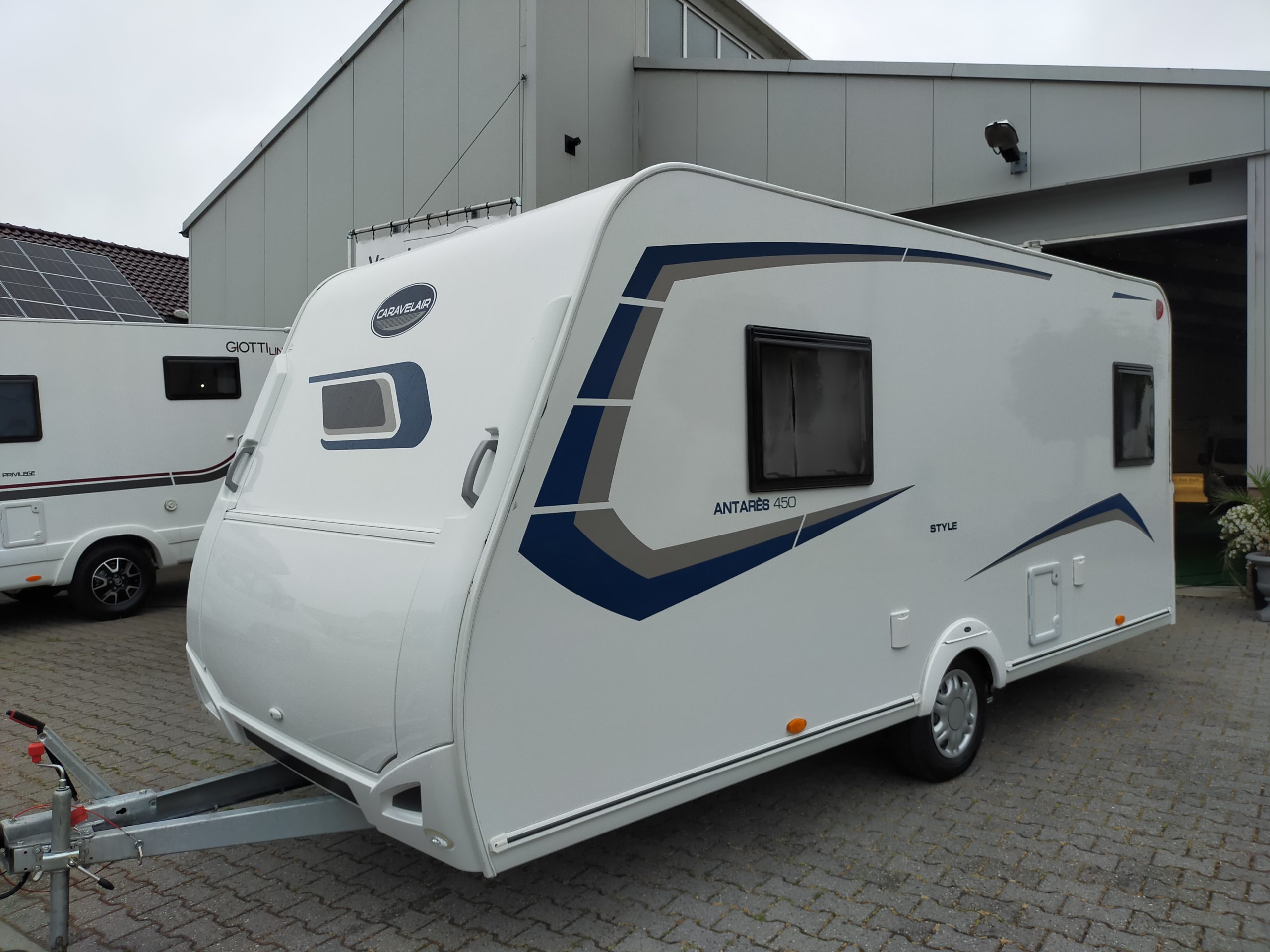 Caravelair Antares Style 450 Lengtebedden