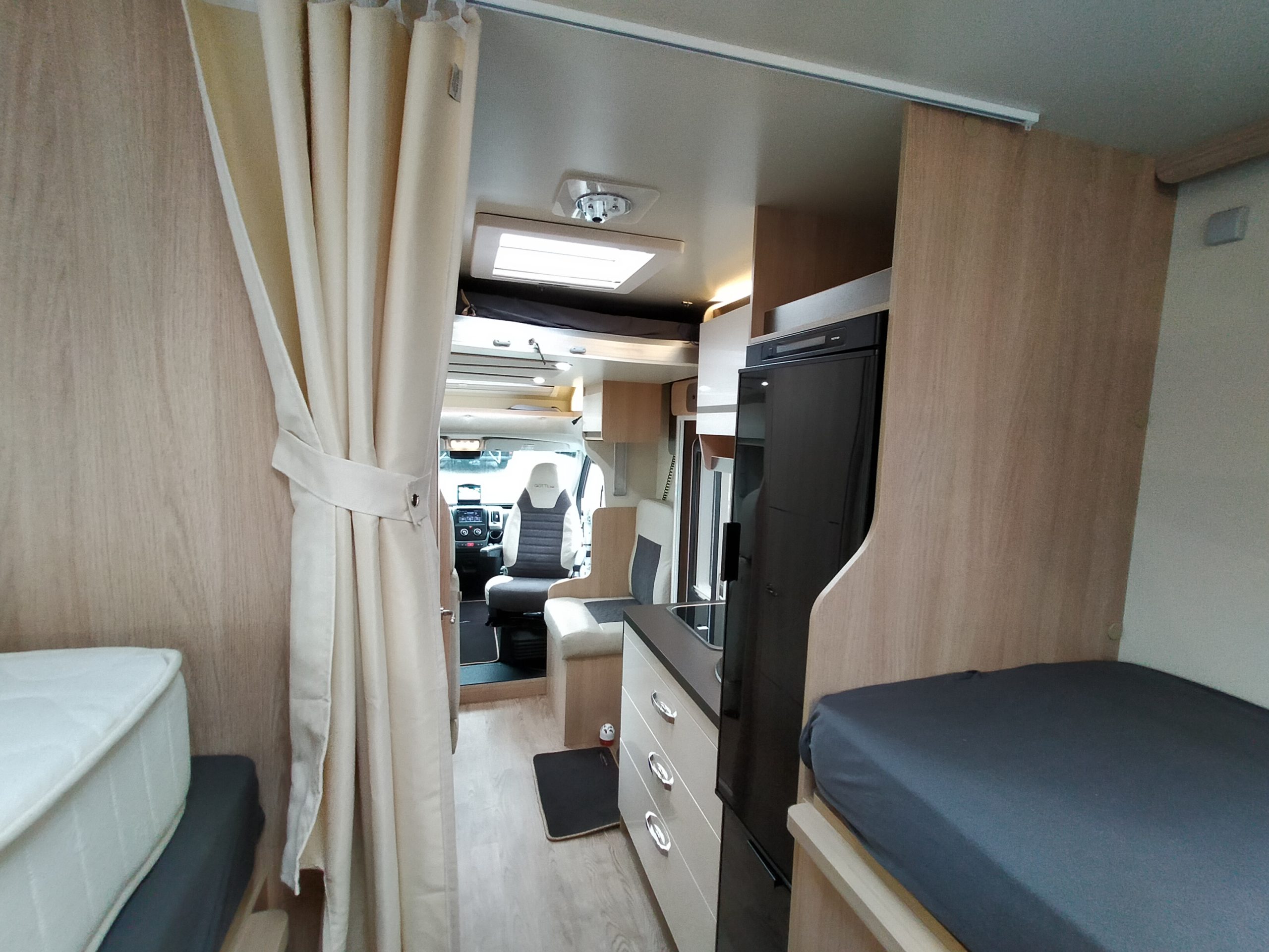 GiottiLine Siena 385 enkelebedden met hefbed 5 pers.