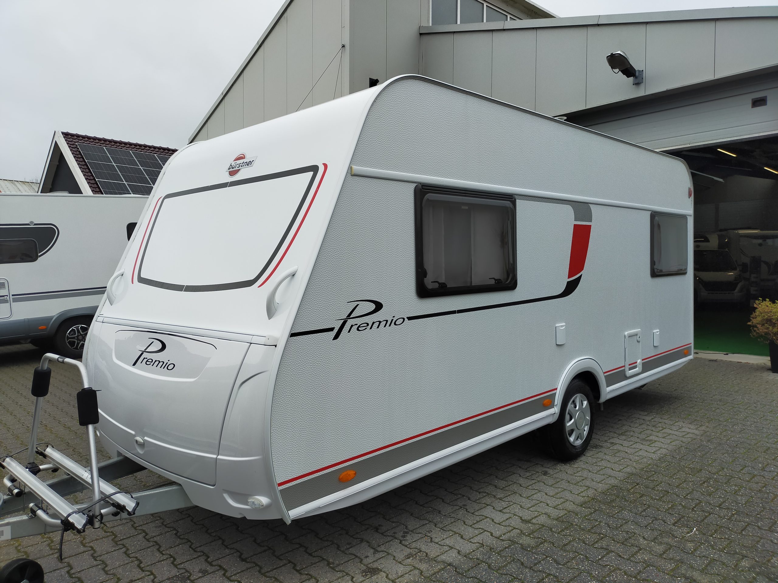 Burstner Premio 490 TL enkelebedden!