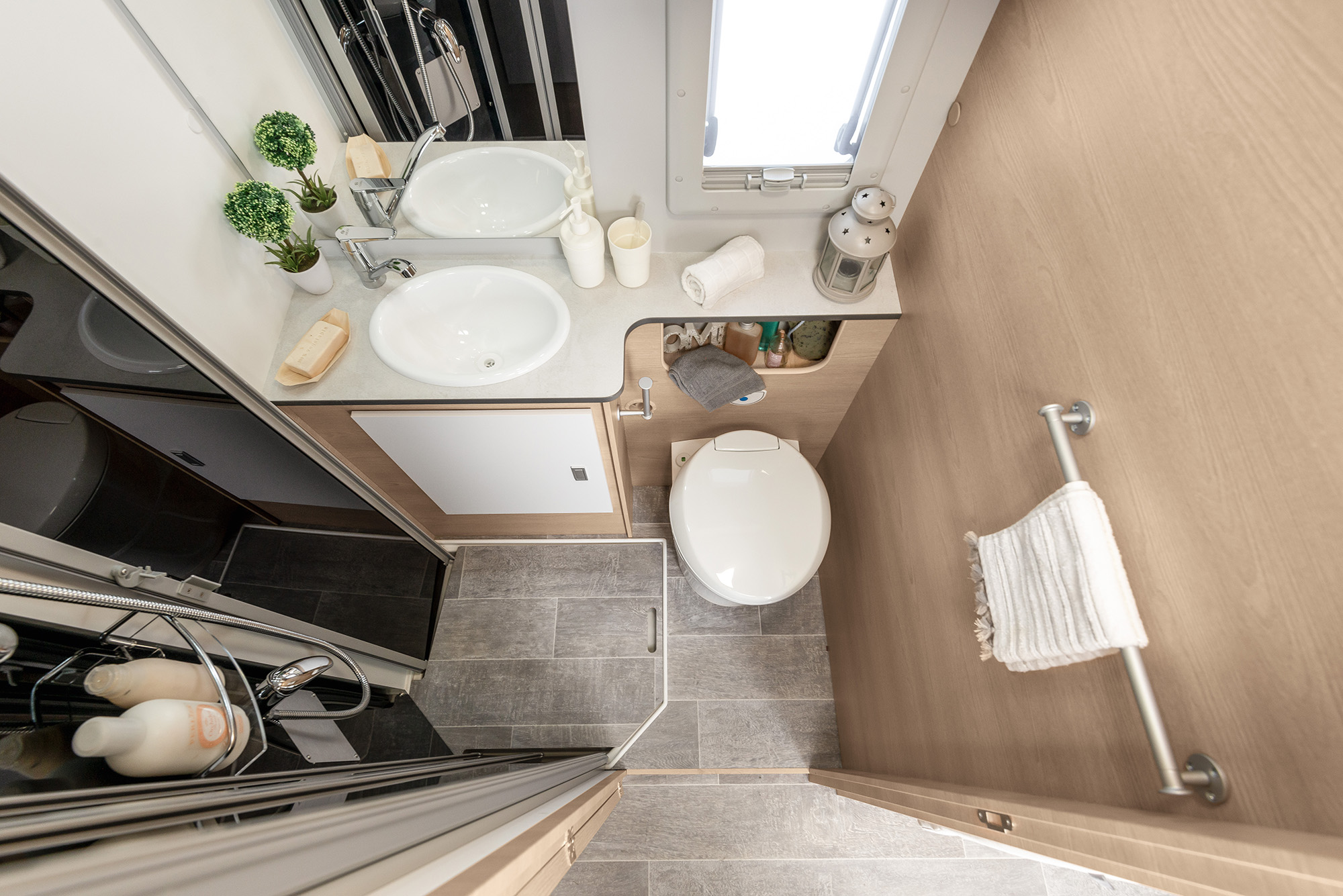 GiottiLine Siena 385  Premiere Edition enkelebedden met hefbed 5 pers.  model 25 automaat