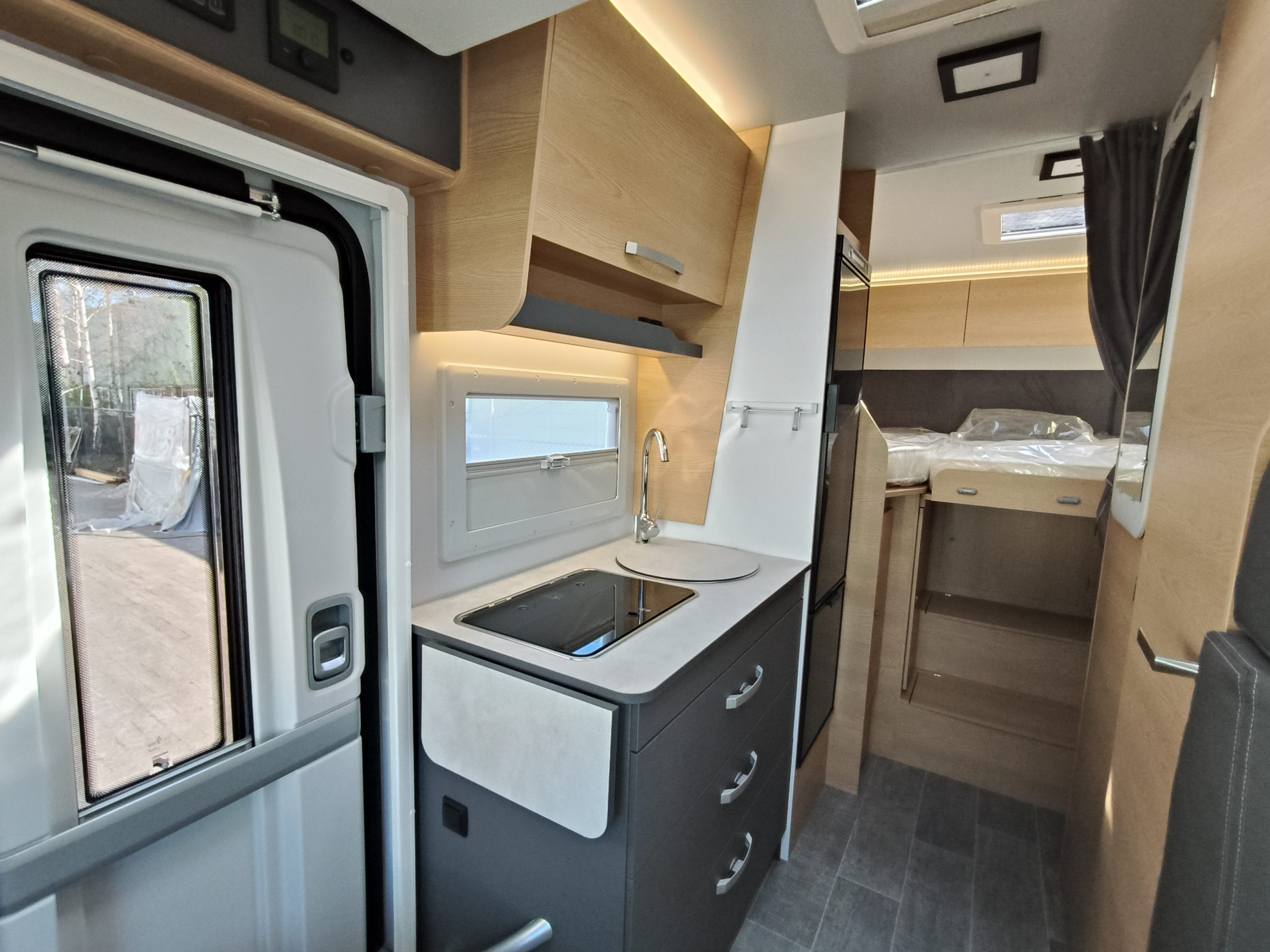 GiottiLine Siena 385  Premiere Edition enkelebedden met hefbed 5 pers.  model 25 automaat