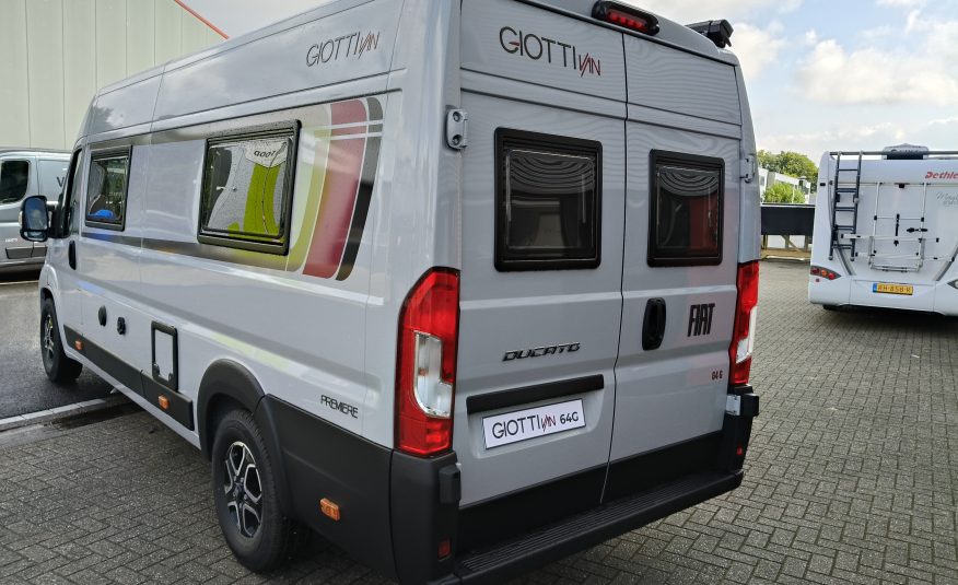 GiottiVan 64G Premiere Edition Lengte bedden (212 CM) Fiat AUTOMAAT