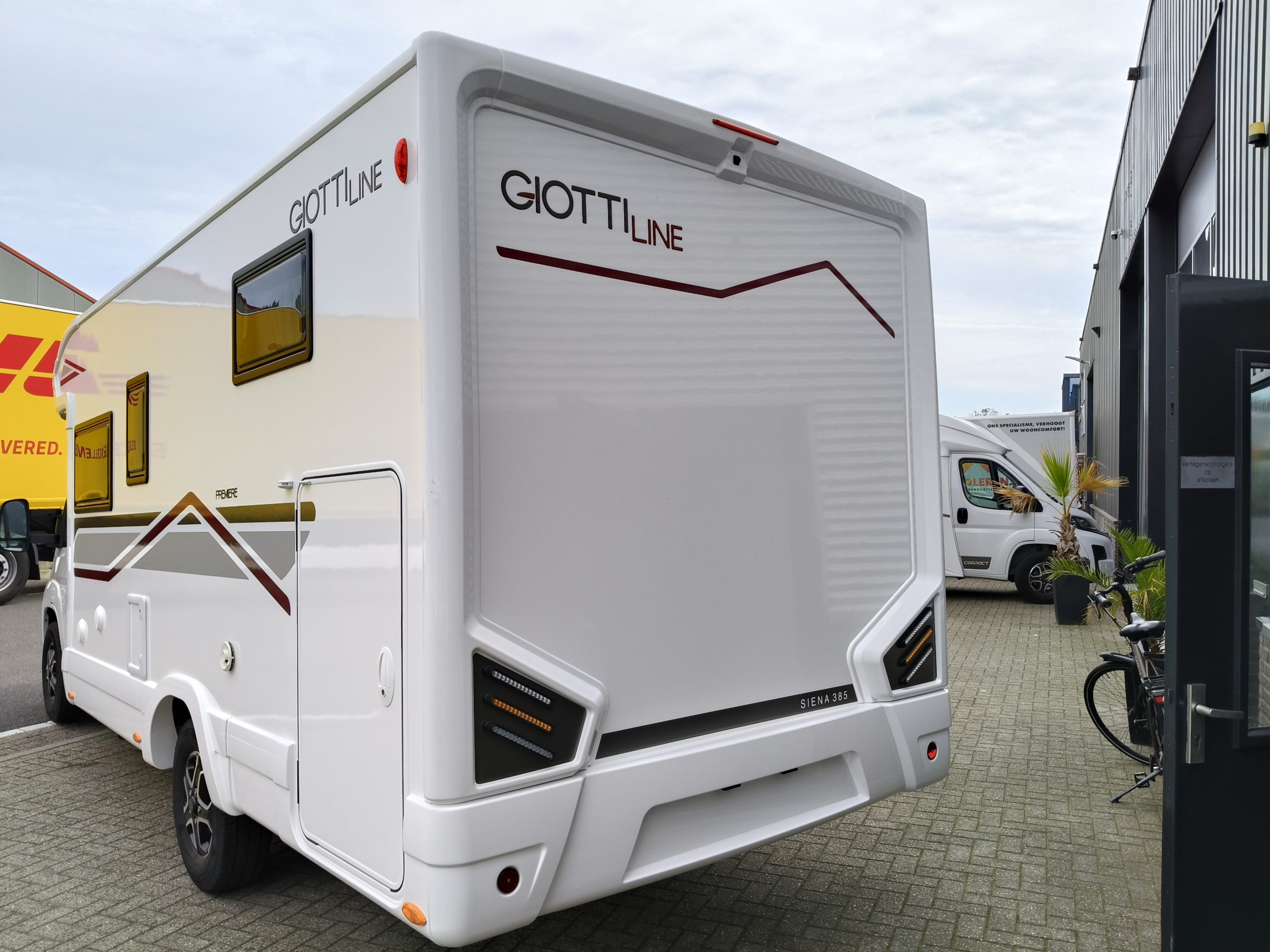 GiottiLine Siena 385  Premiere Edition enkelebedden met hefbed 5 pers.  model 27 automaat